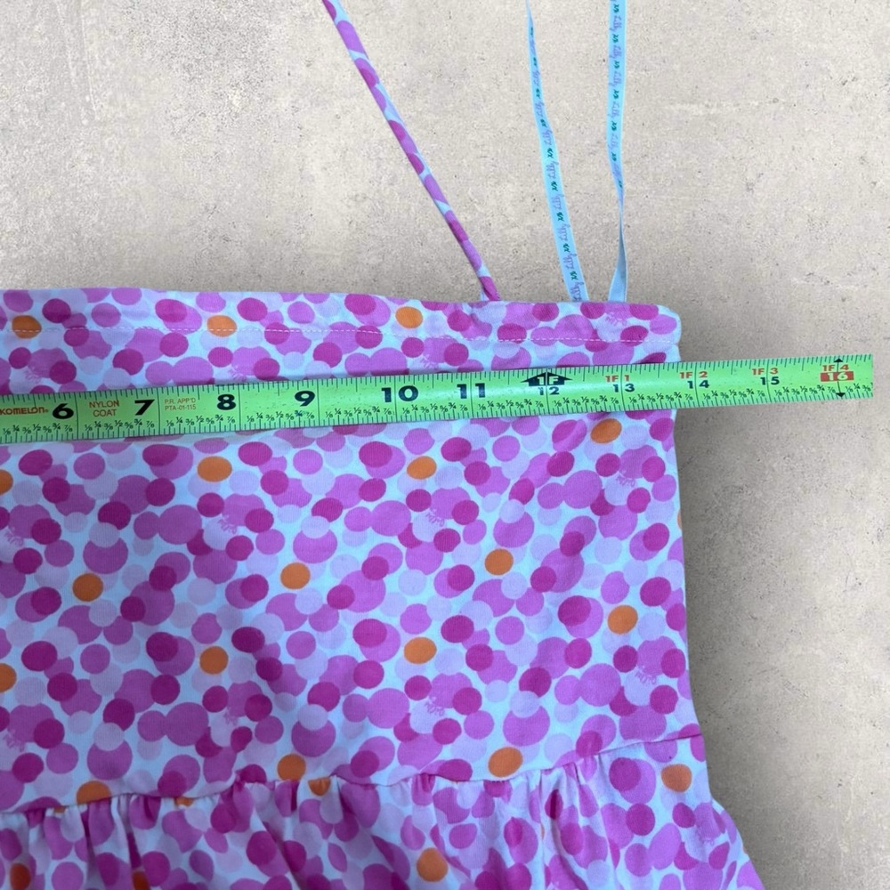 Lilly Pulitzer pink polka dot halter mini dress - Picture 6 of 7